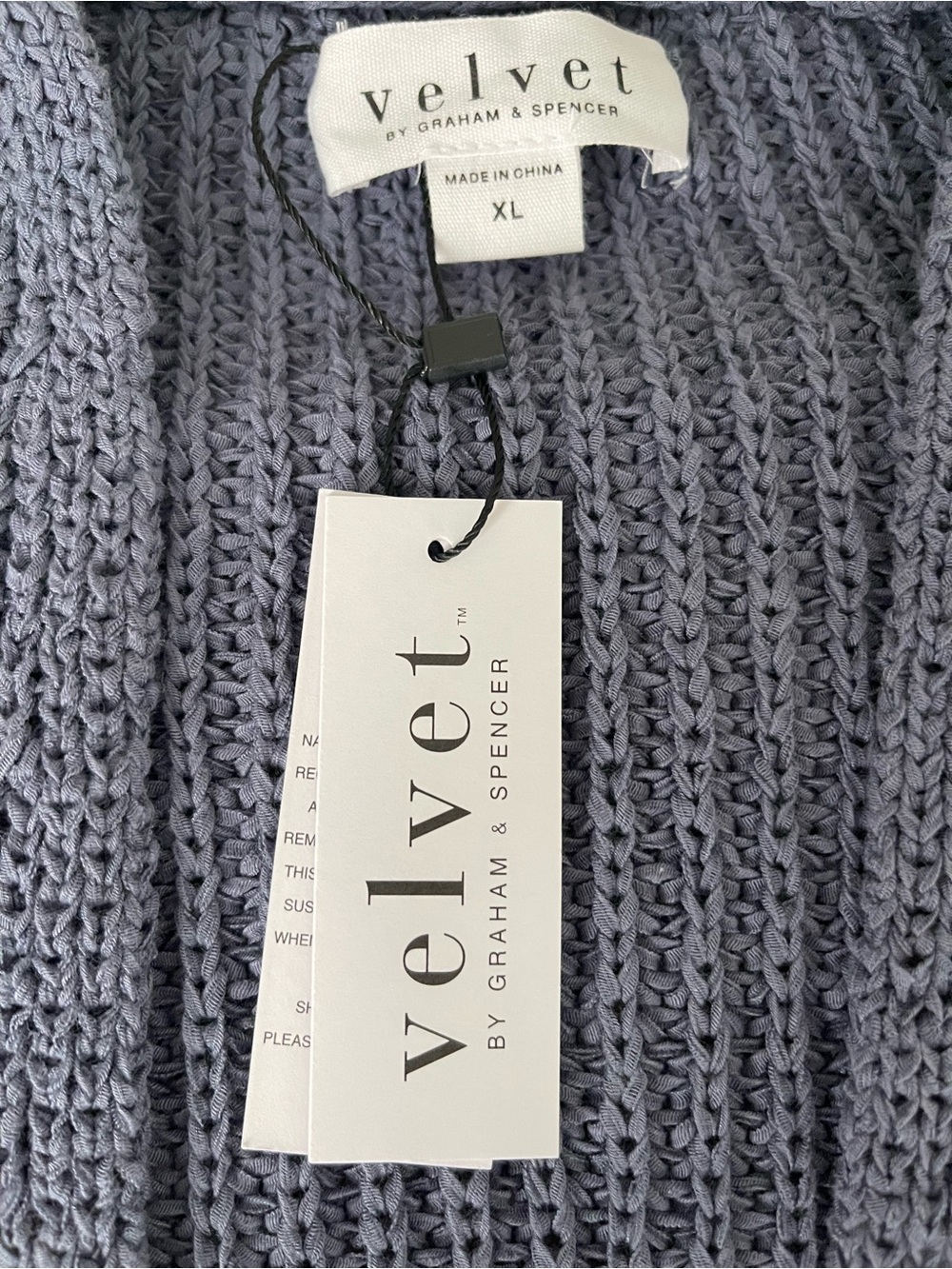 Velvet by Graham & Spencer Thalia Cardigan- Atlas- XL - Picture 8 of 9